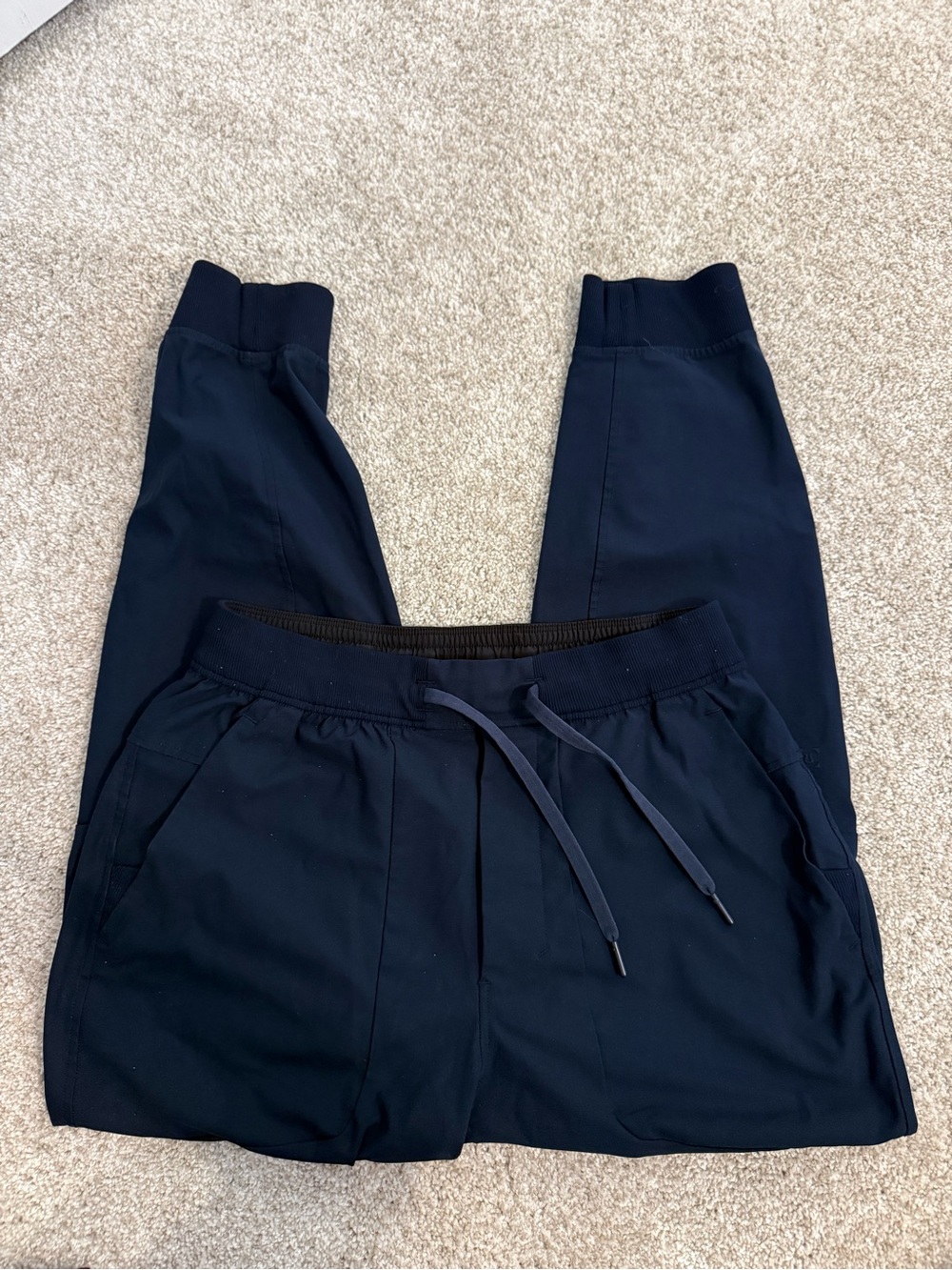 Men's Lululemon Navy Drawstring Jogger Pants